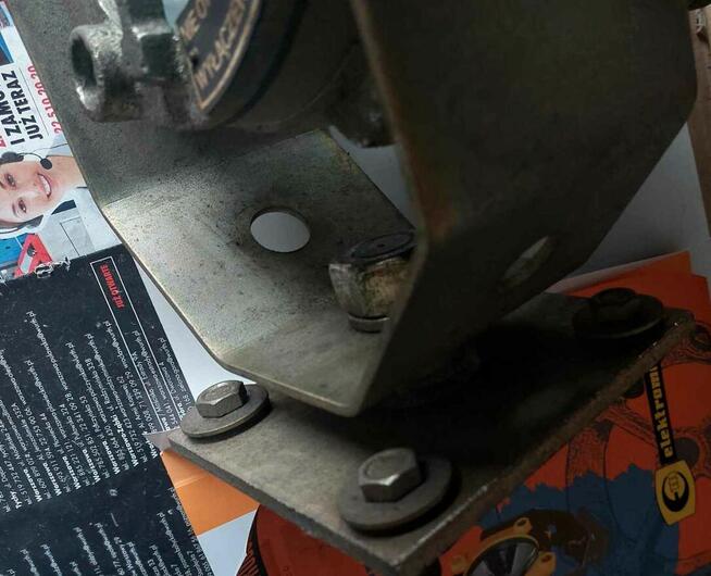 Reflektor Roz-2a Elektrometal Cieszyn - Górnicze lampy