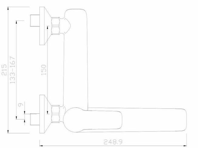 Bateria z ruchomą składaną wylewką WYSYŁKA GRATIS