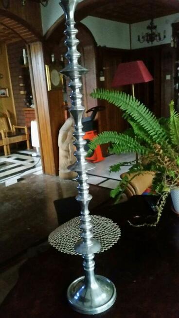 Świeczniki dekoracyjne ślubne 100x18x12cm aluminiowe