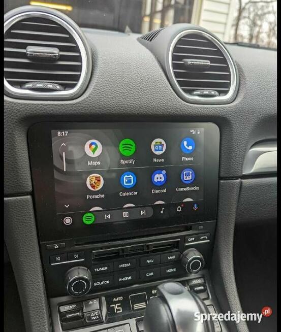 Porsche Cayenne Bezprzewodowy Apple CarPlay i Android Auto