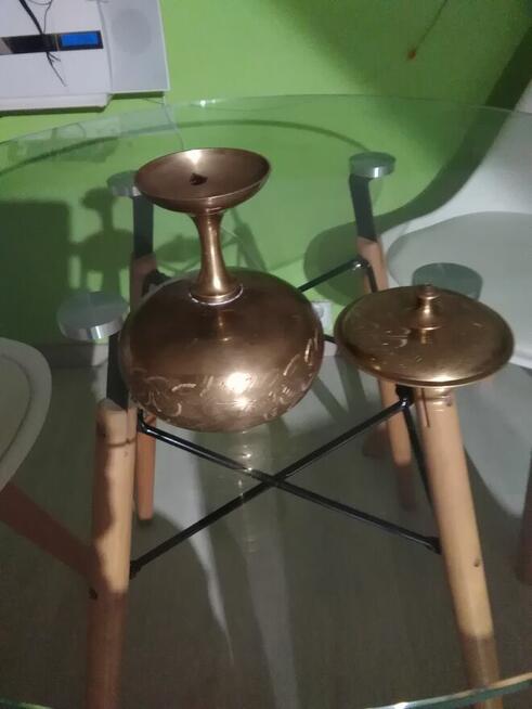 Sprzedam Cukiernice Mosiężną Na Nóżce Okazja Polecam