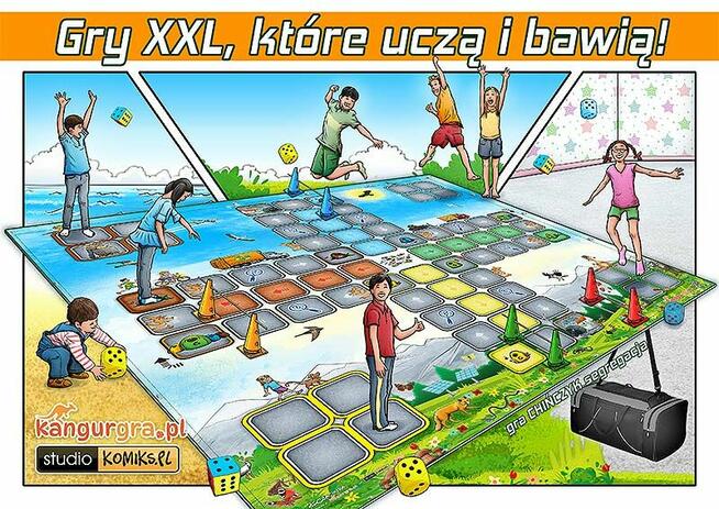 EKO GRA XXL dla DZIECI CHIŃCZYK segregacja śmieci