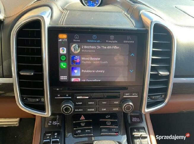 Porsche Cayenne Bezprzewodowy Apple CarPlay i Android Auto