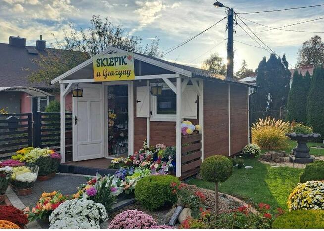 Domki ogrodowe narzędziowe