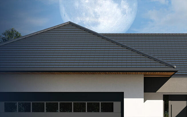 Szwedzka płaska blachodachówka modułowa GARDA BUDMAT