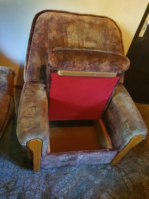 Komplet wypoczynkowy kanapa i fotele