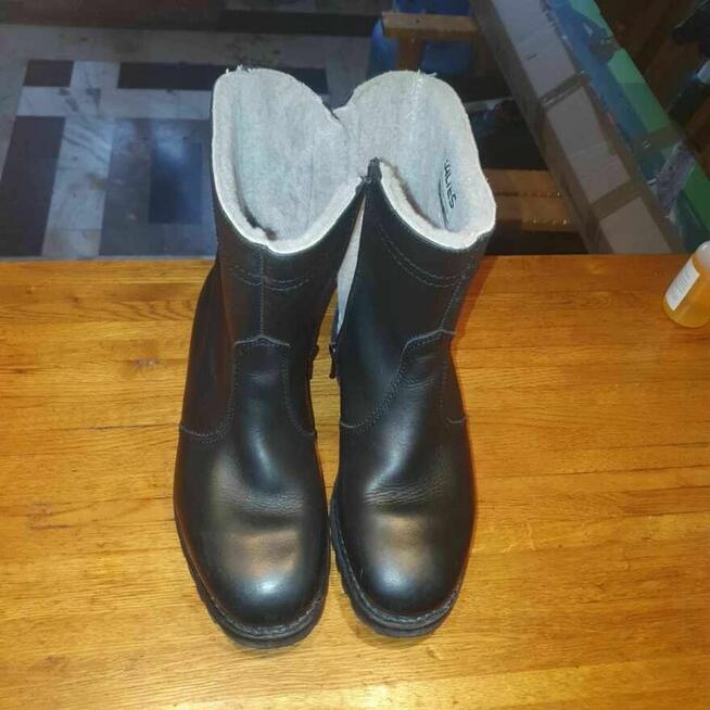 Buty meskie Baltes SOHLE WINTERBERG ze skóry naturalnej