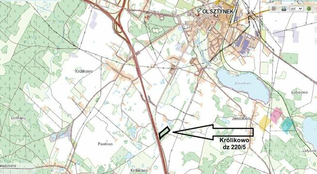 Działka pod usługi, produkcje, składowanie, z mpzp