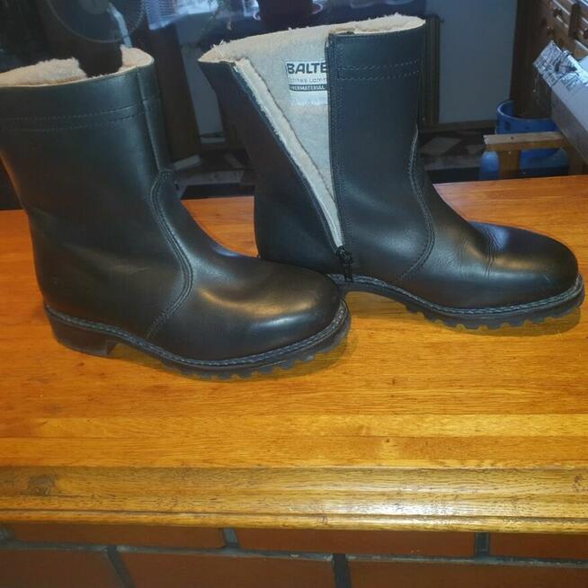 Buty meskie Baltes SOHLE WINTERBERG ze skóry naturalnej