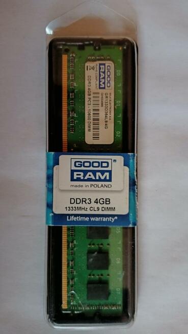 GOODRAM 4GB (1x4GB) 1333MHz CL9
