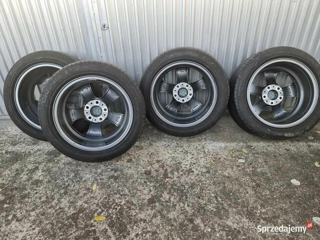 5x120 17x7,5 Felgi IS20 opony Pirelli P7 RFT 225/50/r17 BMW