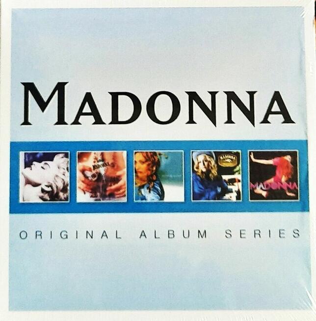Sprzedam Zestaw Album CD 5 płytowy Madonna płyty Nowe Folia