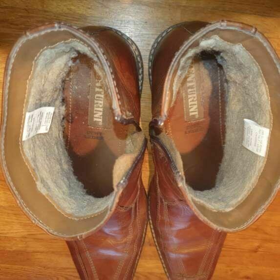 Buty zimowe męskie Venturini skorzane