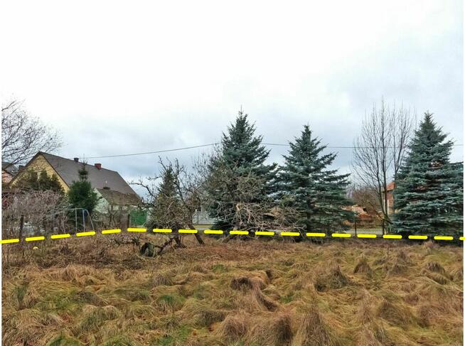 Piękna regularna działka nad stawem 1001m Niedoradz