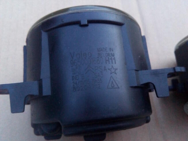 Halogen lewy prawy Peugeot 207 307 607 Citroen C4 I C5 I C6