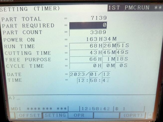Automat tokarski wzdłużny CITIZEN CINCOM A20 VIPL