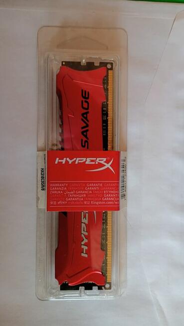 Nowy.HyperX Savage (1x 8GB) DDR3 1866 MHz CL9