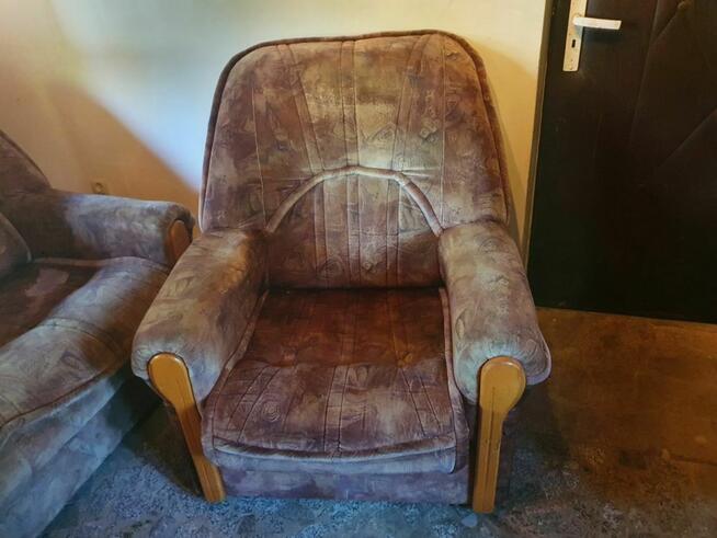 Komplet wypoczynkowy kanapa i fotele