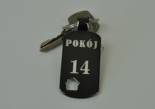 Breloki, numerki do hotelu, pensjonatu z grawerem 10szt.