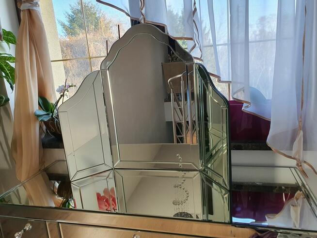 toaletka stoliki nocne lustro glamour lustrzane