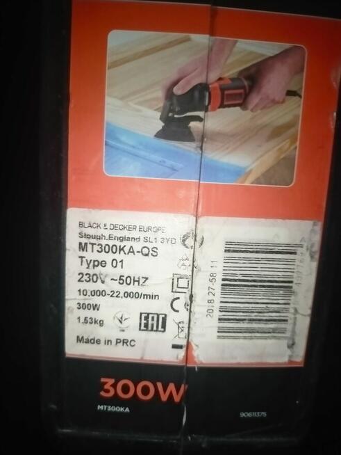 Szlifierka Wielofunkcyjna BLACK DECKER