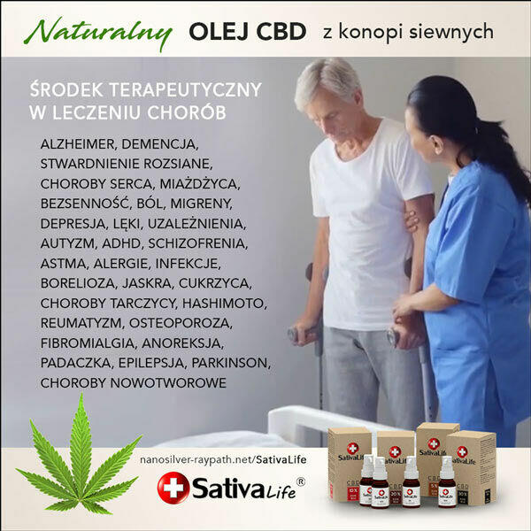 Produkty konopne Sativa Live z wyciągiem z CDB