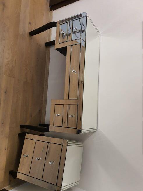 toaletka stoliki nocne lustro glamour lustrzane