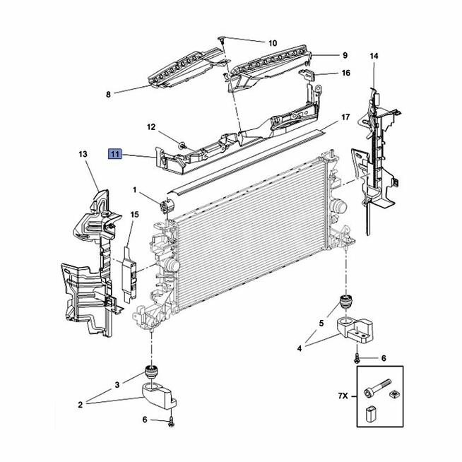 Opel Astra K 5 V grill atrapa kratownica kratka zderzak gril