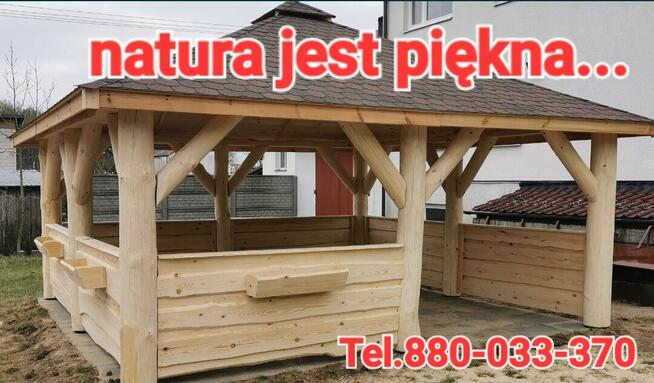 Natura jest piękna...wyroby drewniane do ogrodu