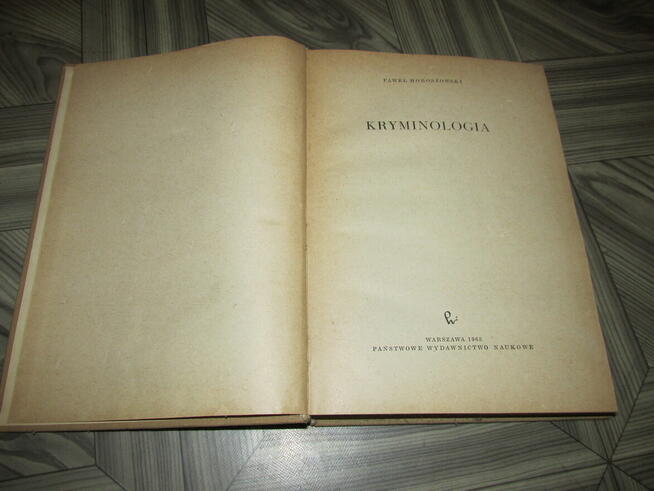 Książka - Kryminologia