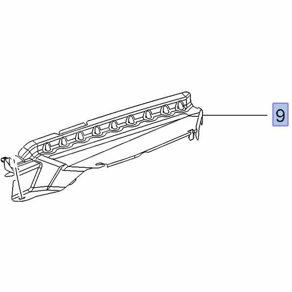 Opel Astra K 5 V grill atrapa kratownica kratka zderzak gril