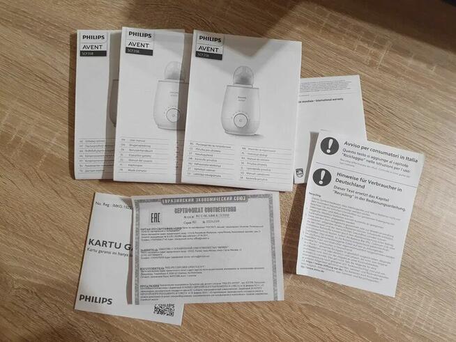 Podgrzewacz do butelek PHILIPS Avent SCF358/00 189 zł Do neg