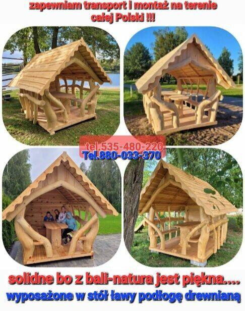 Natura jest piękna...wyroby drewniane do ogrodu