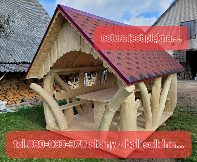 Natura jest piękna...wyroby drewniane do ogrodu