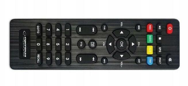 Nowy Dekoder DVB-T2 HEVC pilot do dekodera i telewizora