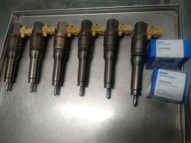 Wtryskiwacz Daf XF 106 euro6 komplet 6 sztuk