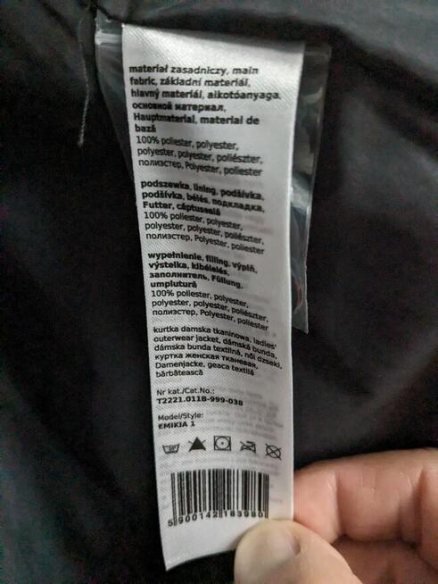 TATUUM kurtka damska z kapturem M/38/10 Nowa