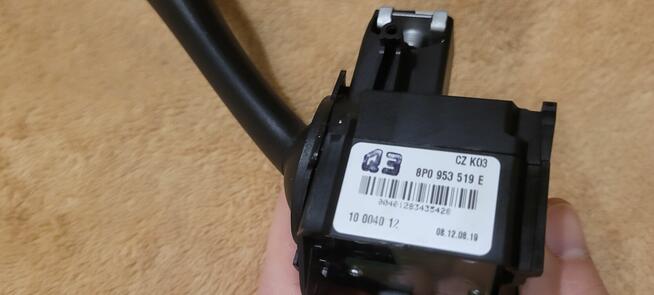 Manetka wycieraczek sterowania FIS 8P0953519E A3 S3 RS3 8P