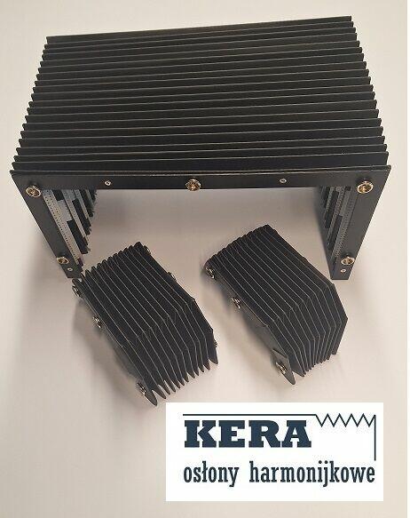 Osłony harmonijkowe frezarka TOS, FN 20, FN 25, FN 32, FN 40