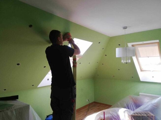 Docieplenie Celulozą Naprawa poddasza po kunach TERMOWOZJA