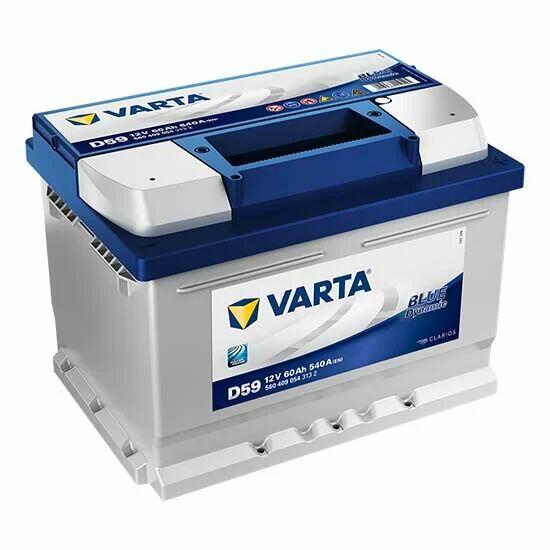 Akumulator Varta Blue Dynamic D59 60Ah/540A