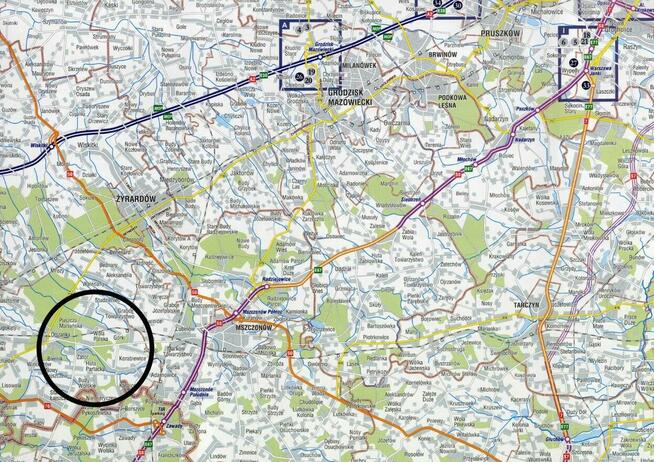 Sprzedam grunt pod farmę fotowoltaiczną. Powiat Żyrardowski