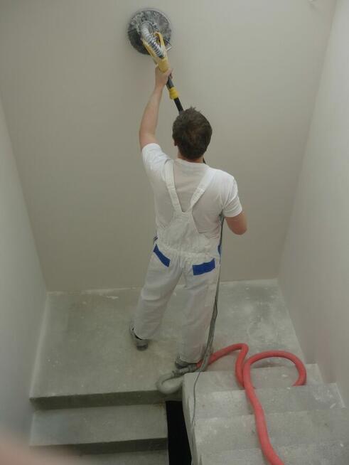 szpachlowanie, gładź maszynowo