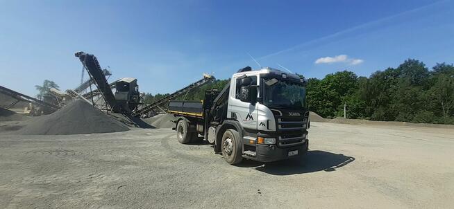 Beton półsuchy B15 B20 B25 betoniarnia transport wywrotka