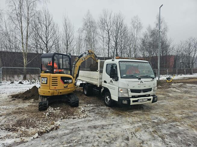 Beton półsuchy B15 B20 B25 betoniarnia transport wywrotka