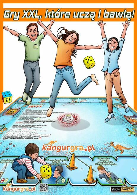 GRA XXL dla DZIECI PANDEMIA GRYPY