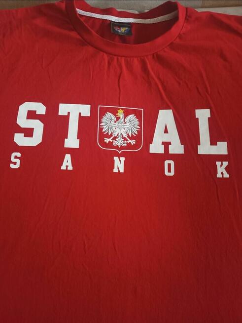 Koszulka Stal Sanok Czerwona/Biała XL