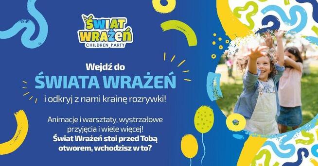 Animator dla dzieci na urodziny Warszawa