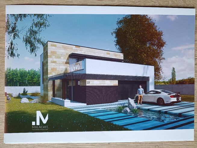 Projekt domu Novellus II G2 odbicie lustrzane.