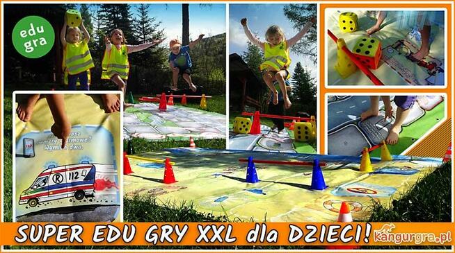 SUPER GRY XXL dla DZIECI - mega wielki format KangurGra.pl